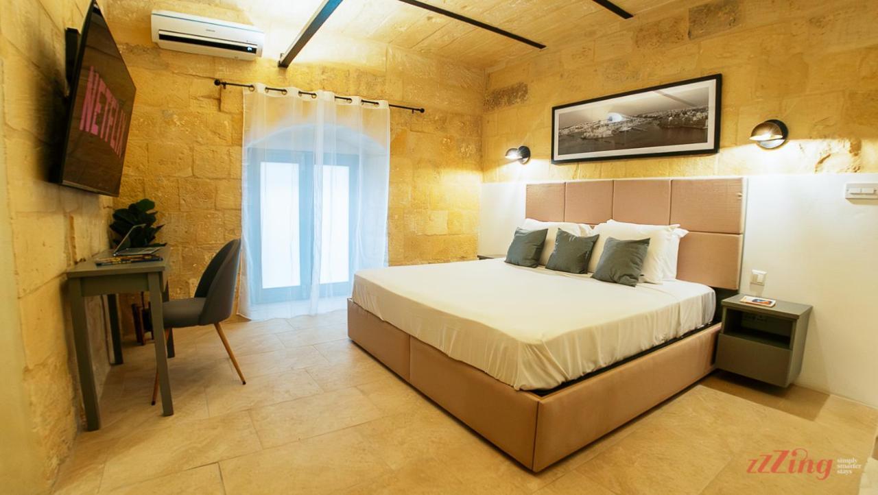 A Traditional Maltese Home In The Three Cities Birgu Eksteriør billede